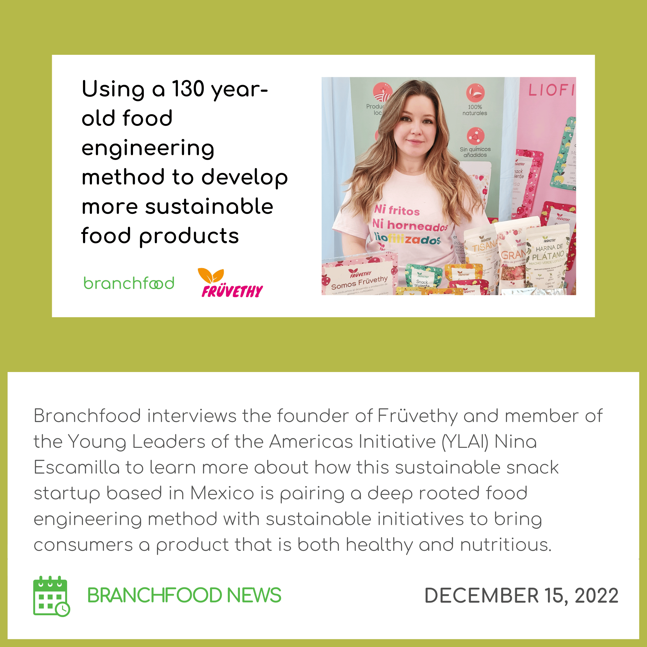 Snack Start Up Uses Freeze Drying Method To Make More Sustainable Food Products