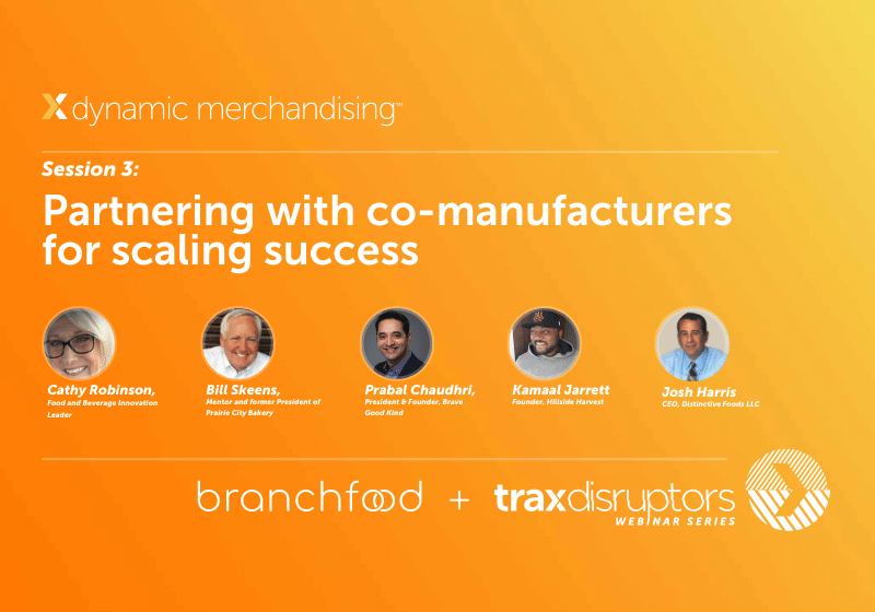 Partnering with co-manufacturers for scaling success
