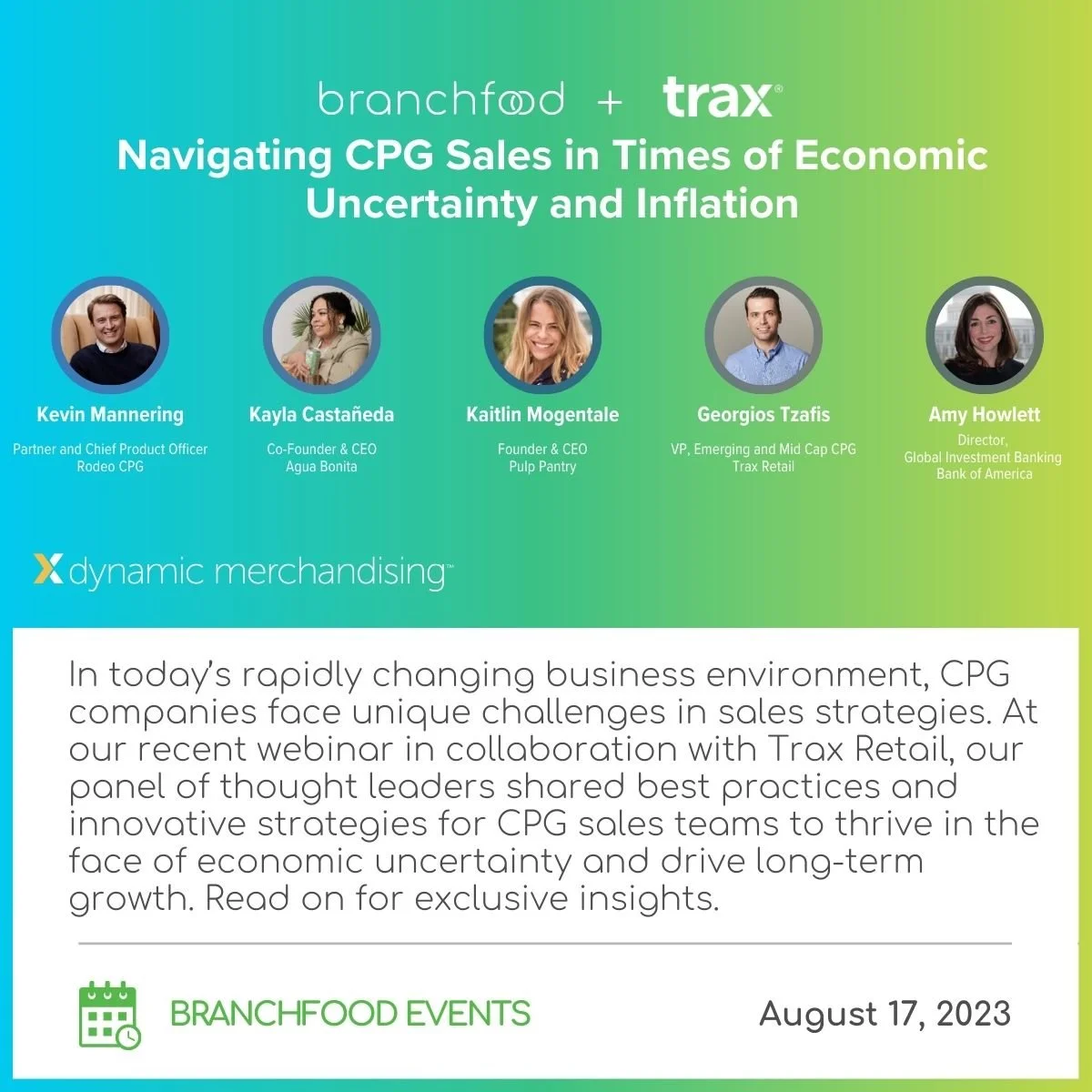 Navigating CPG Sales In Times of Economic Uncertainty and Inflation