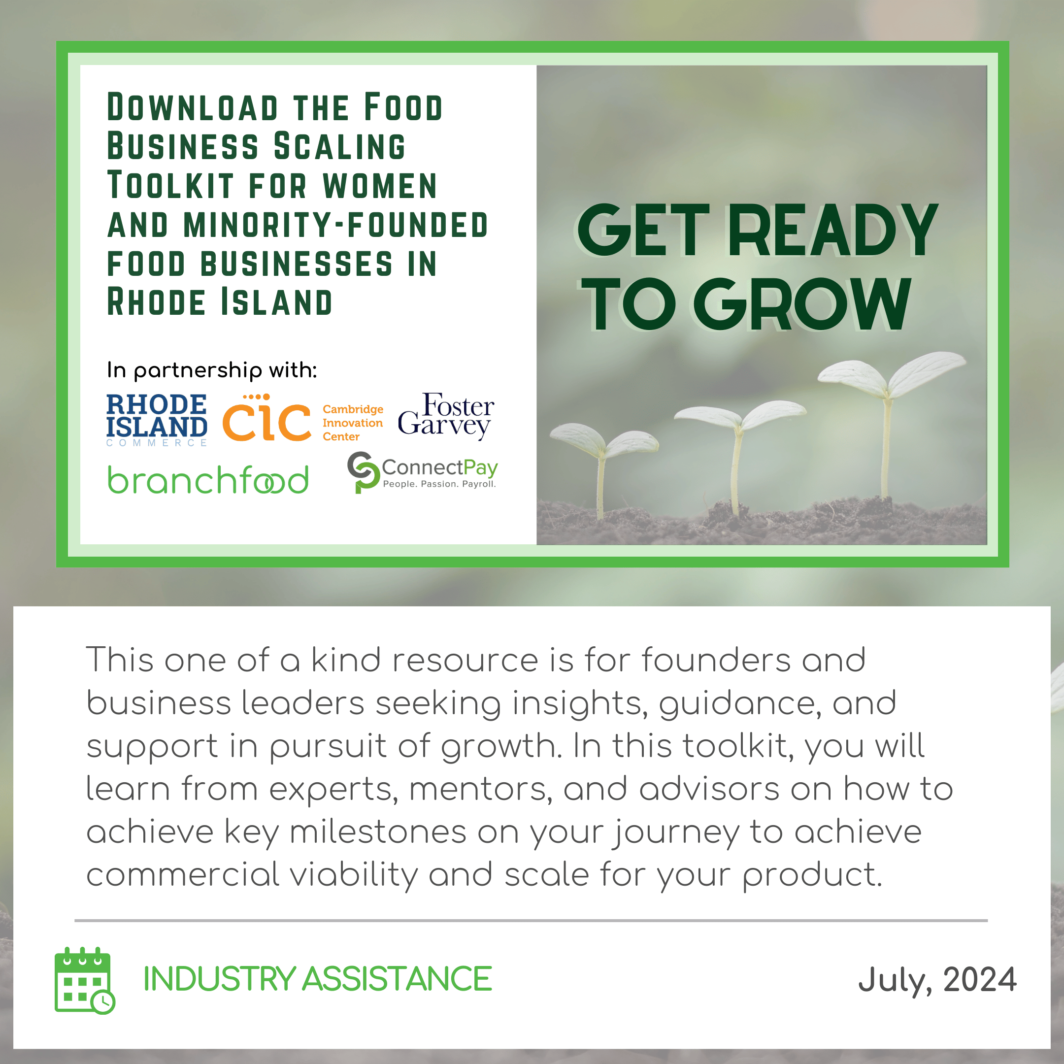 Download the Toolkit for Rhode Island Entrepreneurs