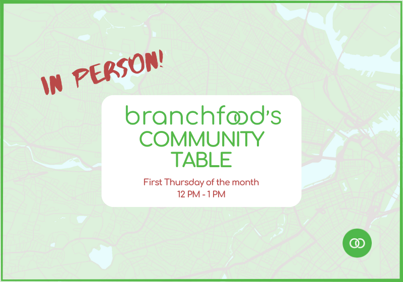 Branchfood's January Community Table
