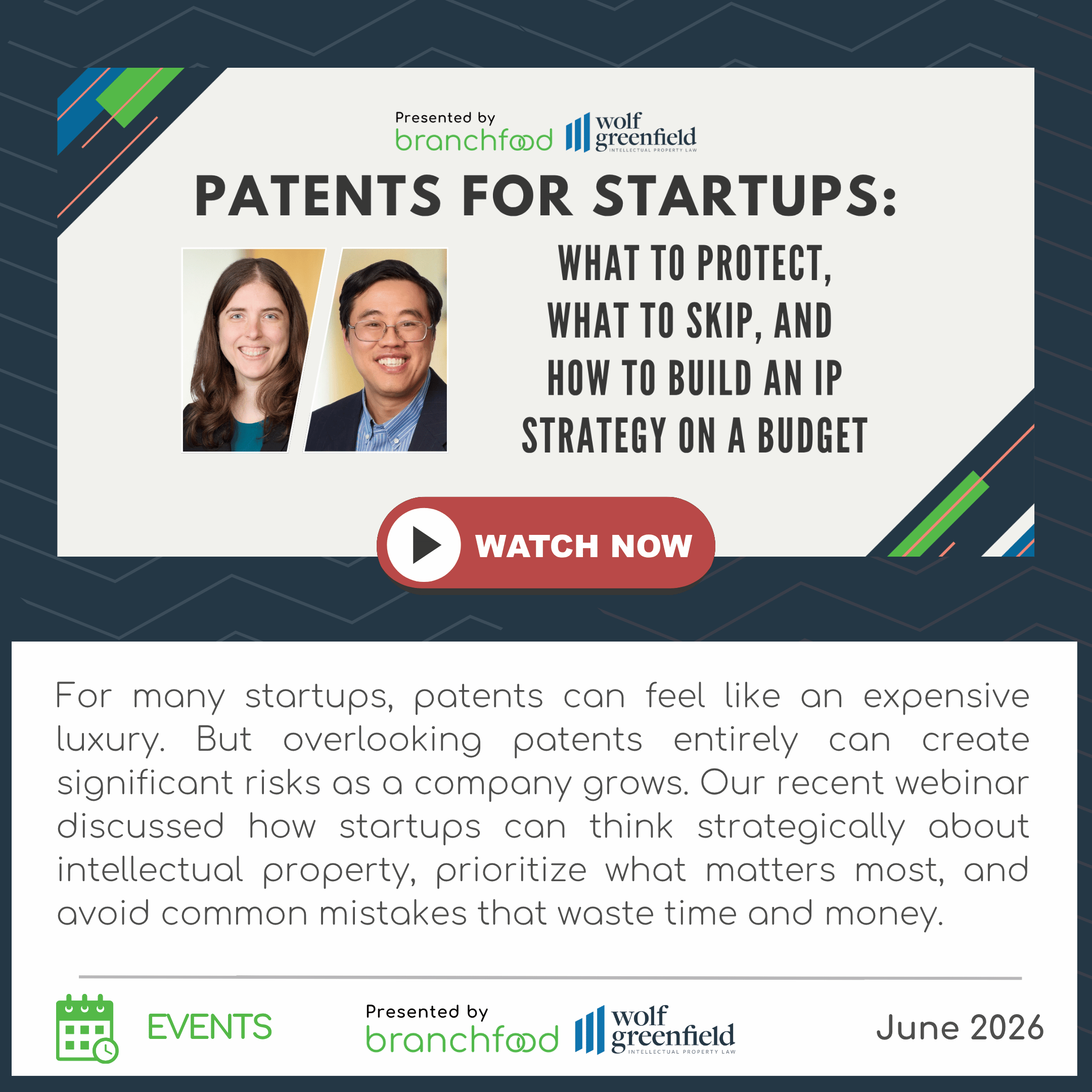 Patents for Startups: What to Protect, What to Skip, and How to Build an IP Strategy on a Budget
