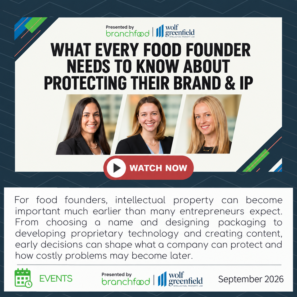 What Every Food Founder Needs to Know About Protecting Their Brand &amp; IP