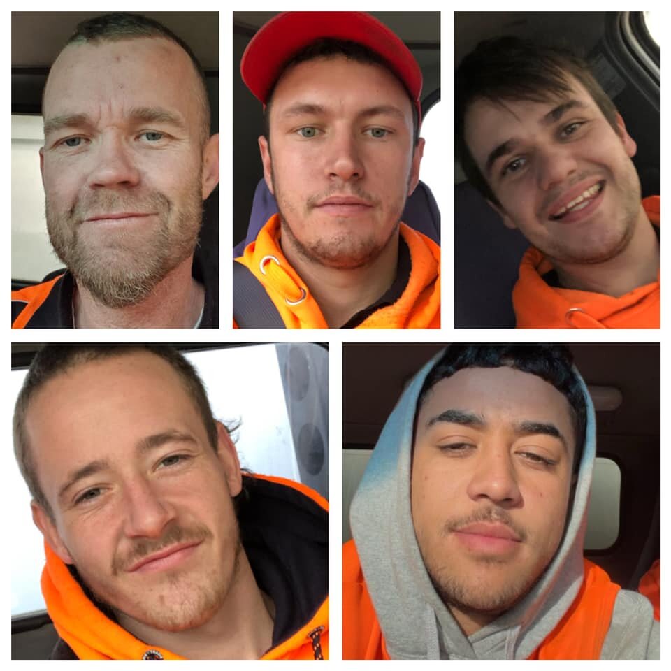 Our very own Brady Bunch