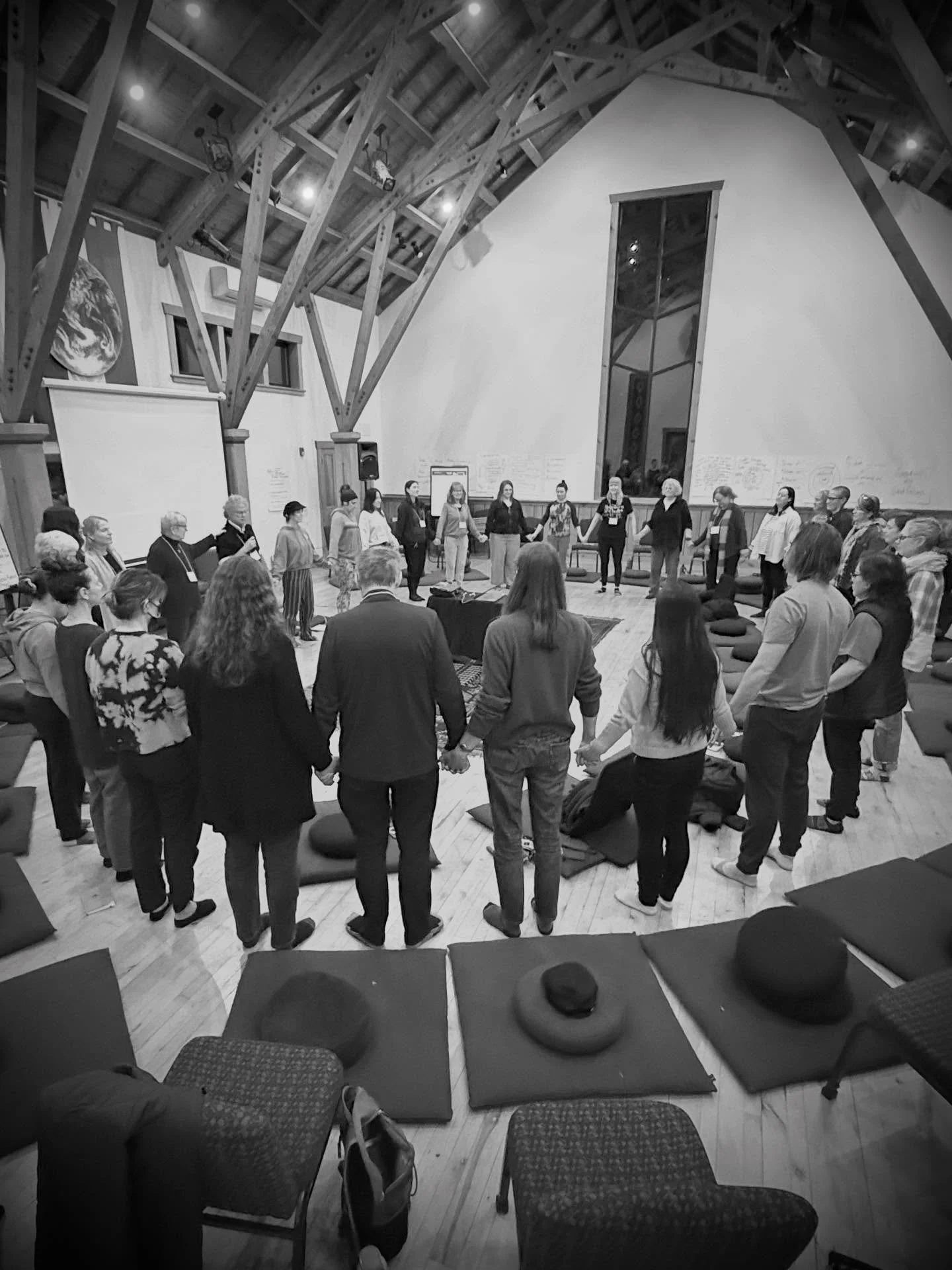 Beloveds,
Come.
You are invited home.
Listen to what whispers.
Release your tentacles&mdash;
this great attachment&nbsp;
to what demands your attention&mdash;
and come home
to what asks for nothing
and is always here.
Lovingly waiting.
.
.
.
The annu