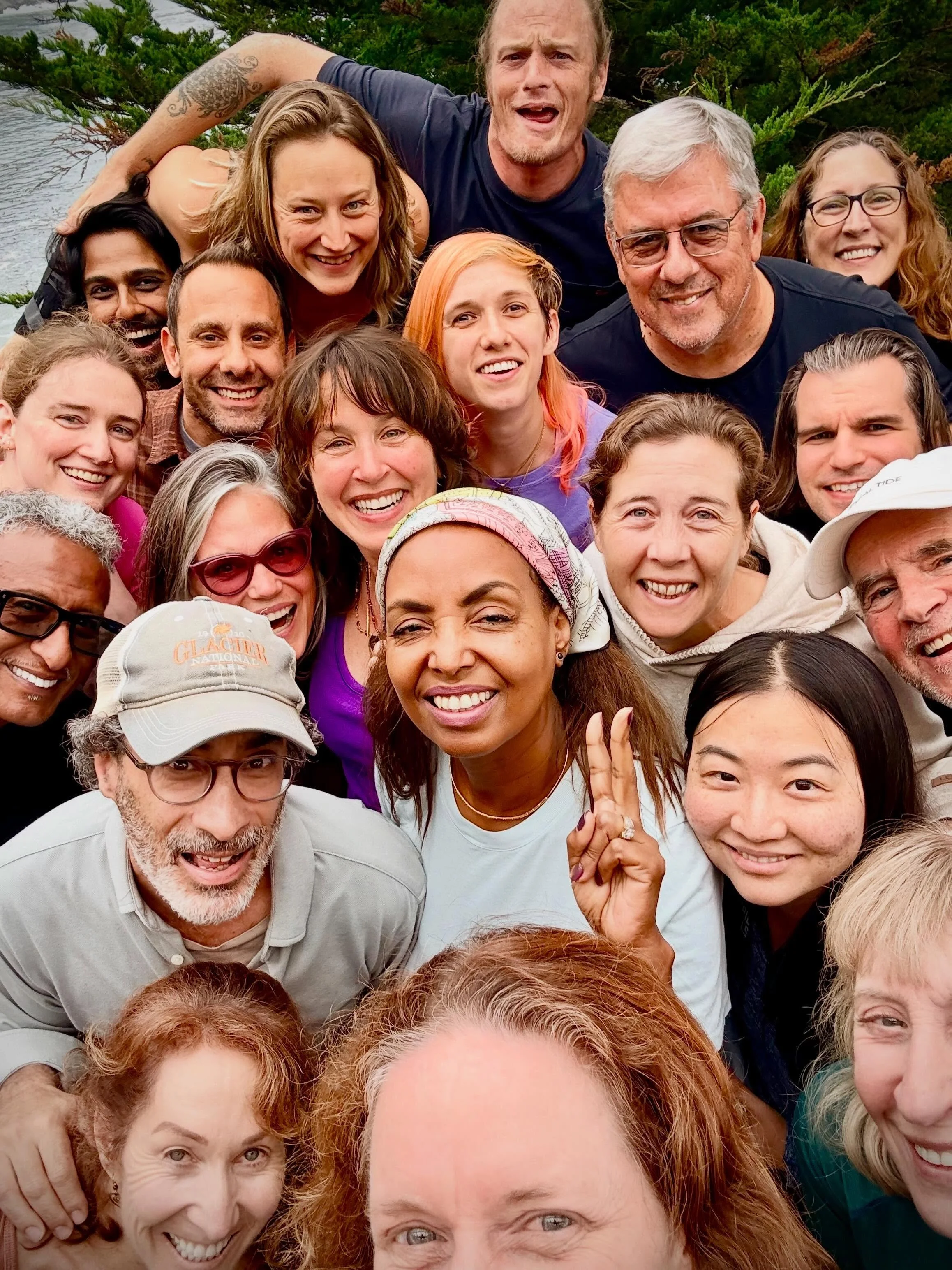 Self-compassion as a lifeboat home 🌊

Flying home from Esalen with a full and tender heart. There was so much openness and love in our shared space. Someone asked at the start of the retreat for a concrete example of Relational Dharma. Now we all ha