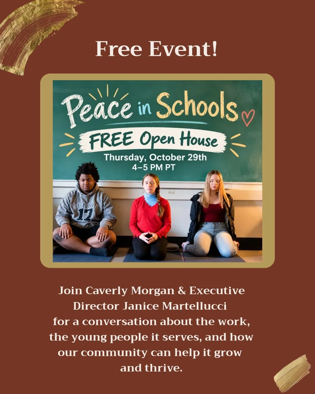What does it take to make a meaningful difference in the lives of young people?

Join Caverly Morgan and Executive Director Janice Martellucci for a conversation about the work being done, the young people whose lives it touches, and the role our com