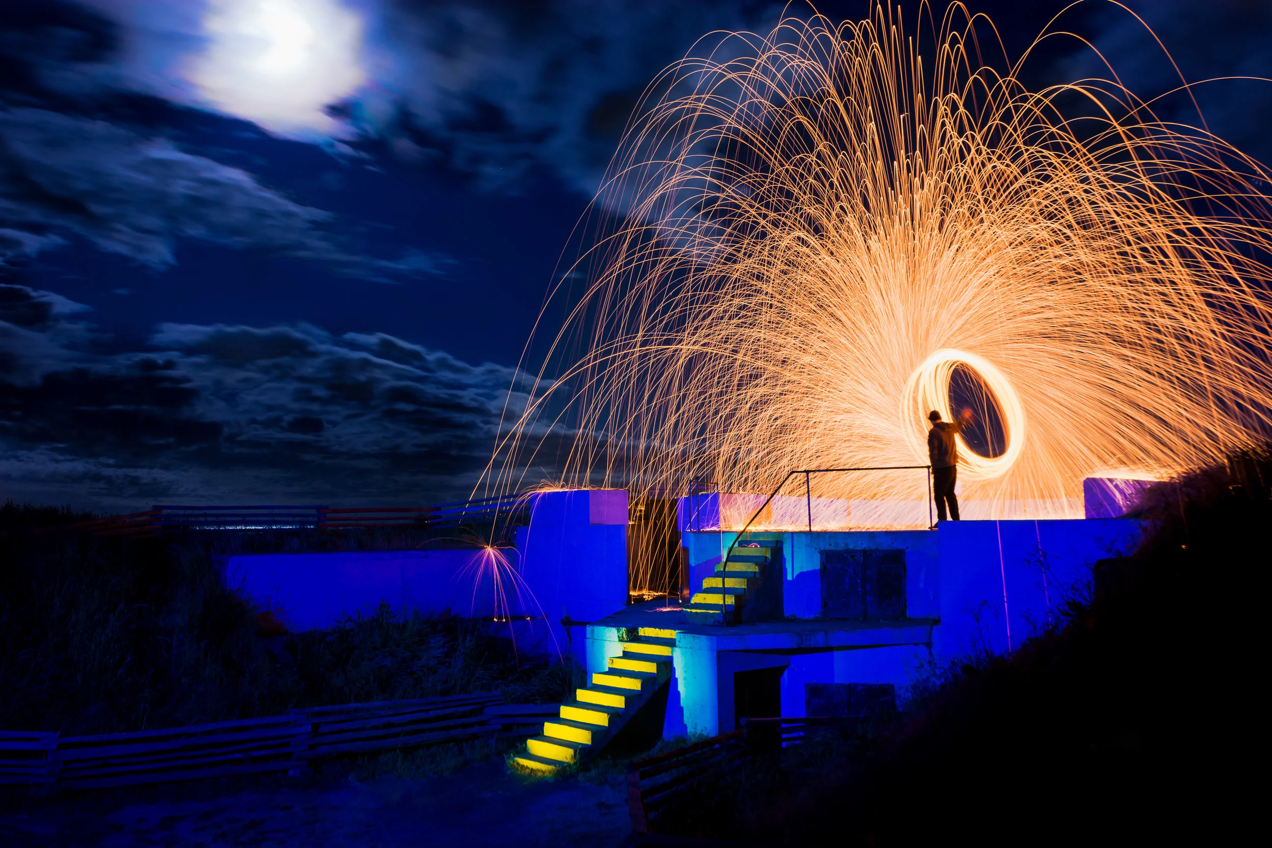 Moon Spin