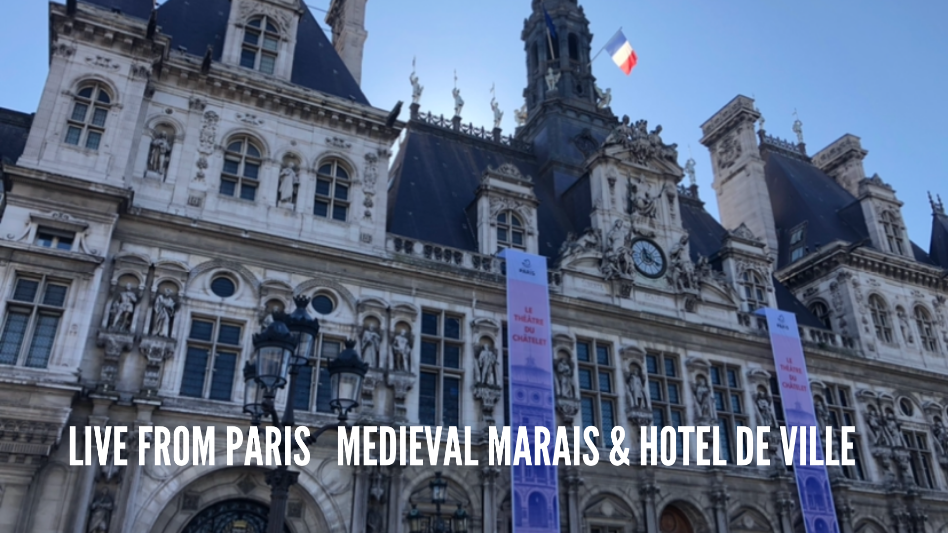 Live Paris Walk - Medieval Marais and Hotel de Ville 