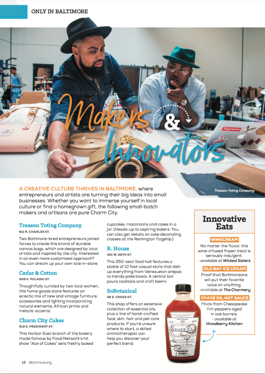 Only in Baltimore: Makers and Innovators
