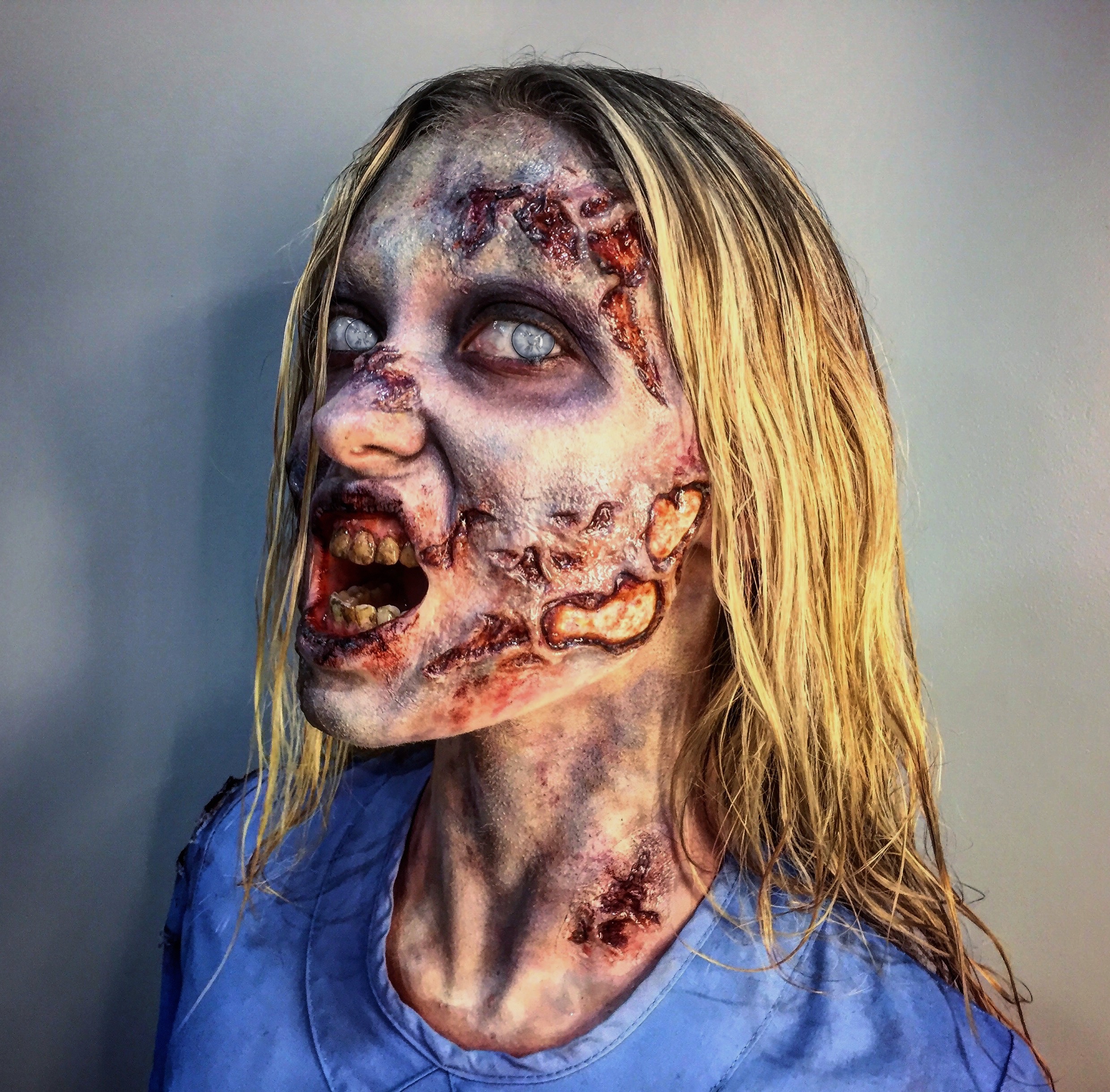  Application/Makeup by Hannah Sherer for Tinsley Transfers Merchandise/Social Media. Sculpt by Tinsley Transfers.