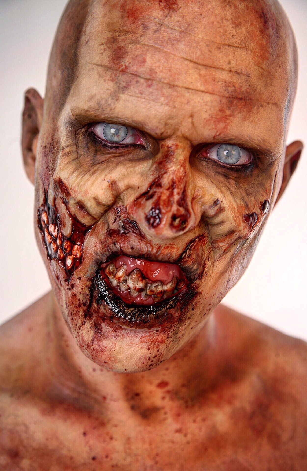  Application/Makeup by Hannah Sherer for Tinsley Transfers Merchandise/Social Media. Sculpt by Tinsley Transfers.