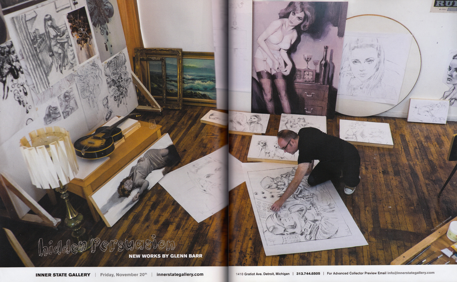 Glenn Barr for Juxtapoz Magazine