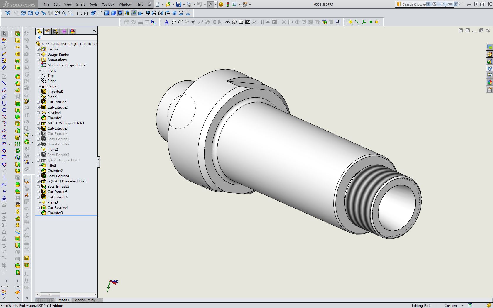 custom quill with ER collet.JPG