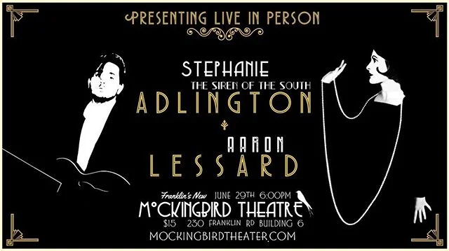 YO YOU BETTER READ THIS!!! 🚨 We got a big one coming Saturday at 6pm. @stephanieadlington and I will be at the new @mockingbirdtheater in Franklin, TN. We hope to see you!! Come support local music!! @musiccityhighwayfranklin @nashvillelive @nashvillemusicevents @downtownfranklintn @franklin.tennessee @visitfranklintn
