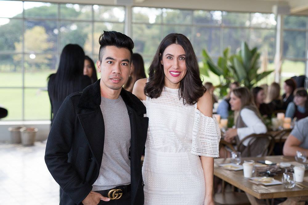 MC Lisa Raciti with Influencer Austin Levine from Officialtinno blog