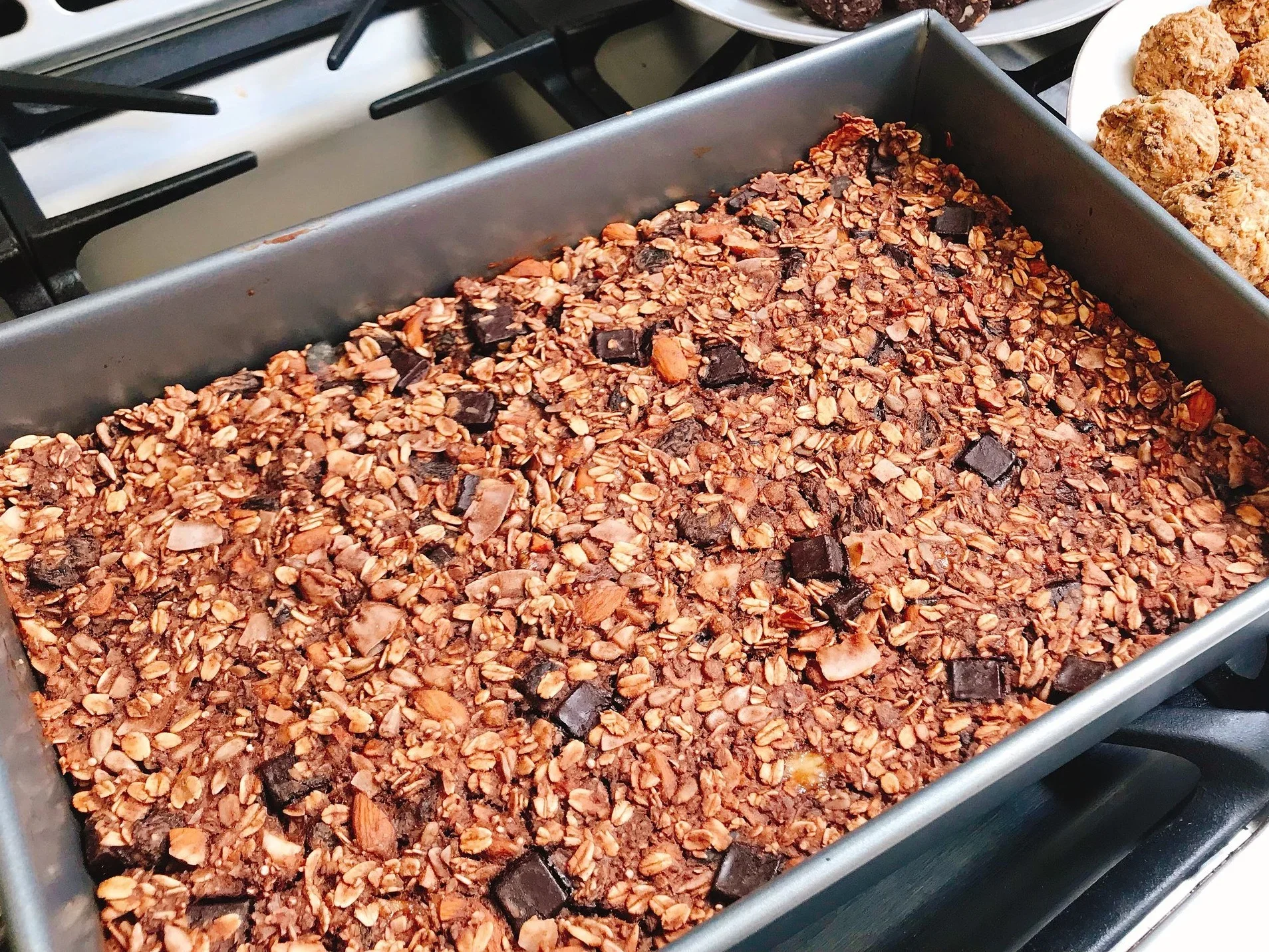 Chocolate Muesli Protein Bars