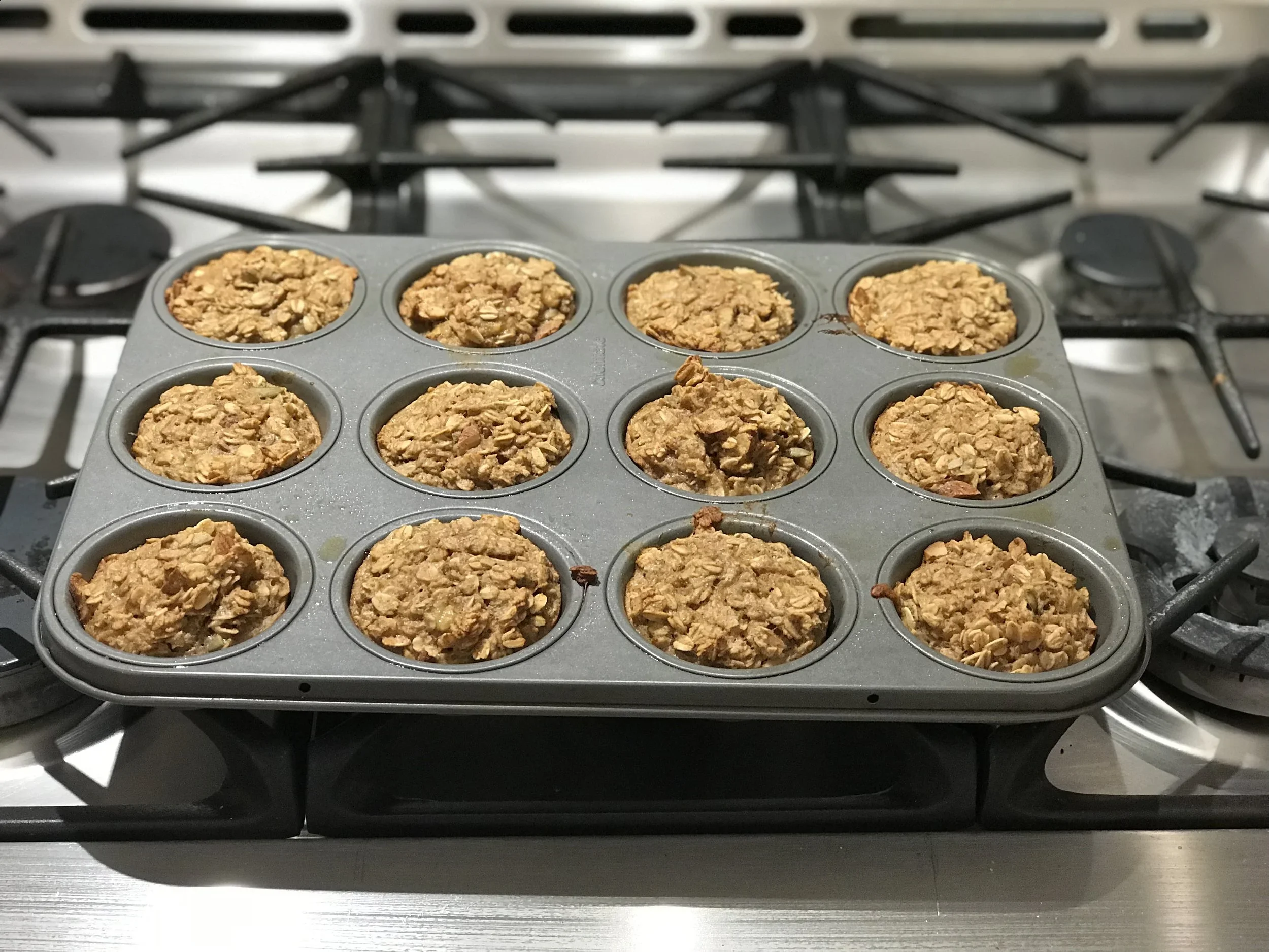 Banana Oat Muffins