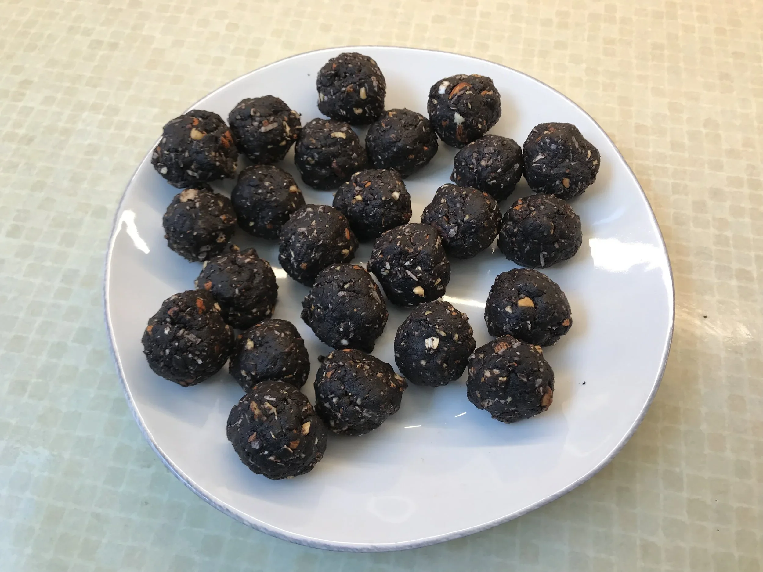 Chocolate Mint Energy Bites