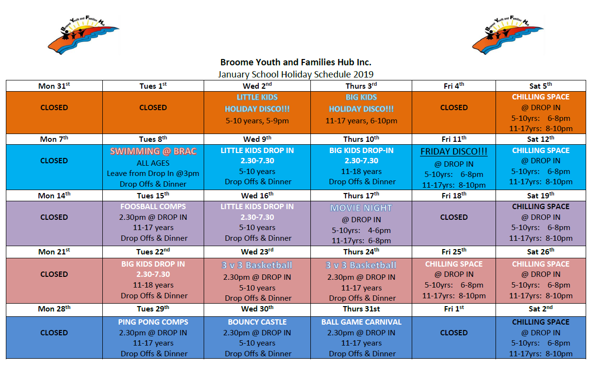 School Holiday Schedule for Jan 2019.png