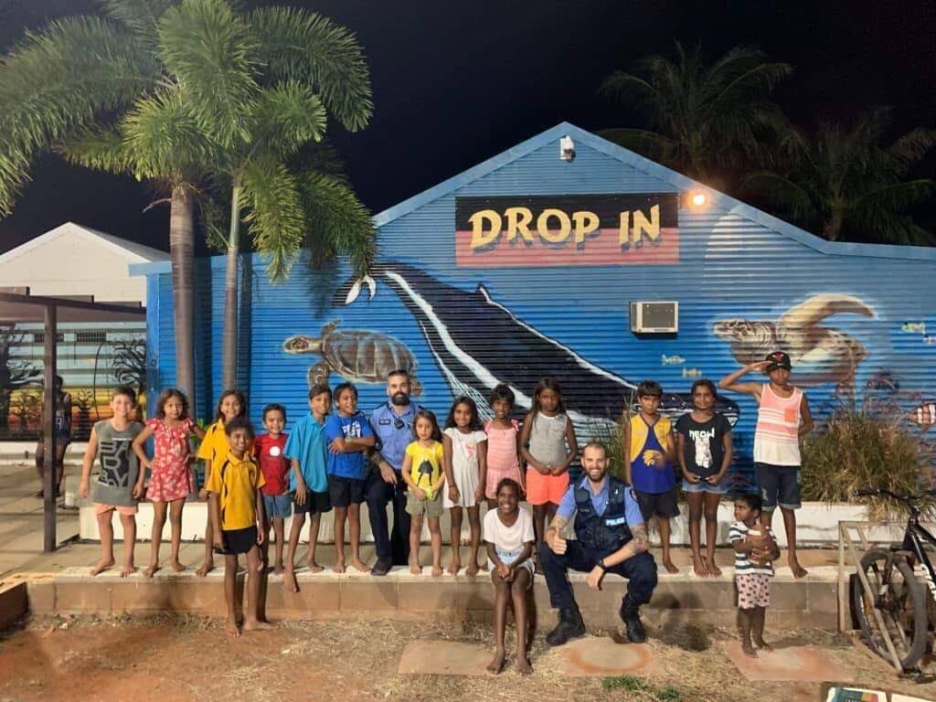 Team 1 chillin with the mob at Drop in tonight. It’s critical we build these relationships with the Broome youth to shape the future of our community. Thanks for letting us hang out with you tonight. This update came from Broome Police on Twitter