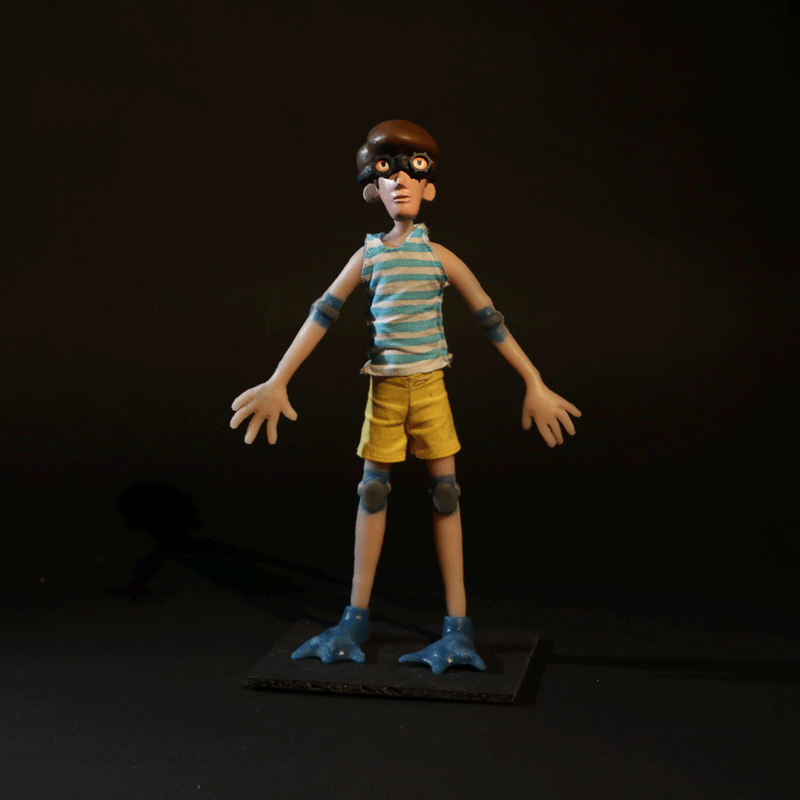 Diver Puppet Turnaround