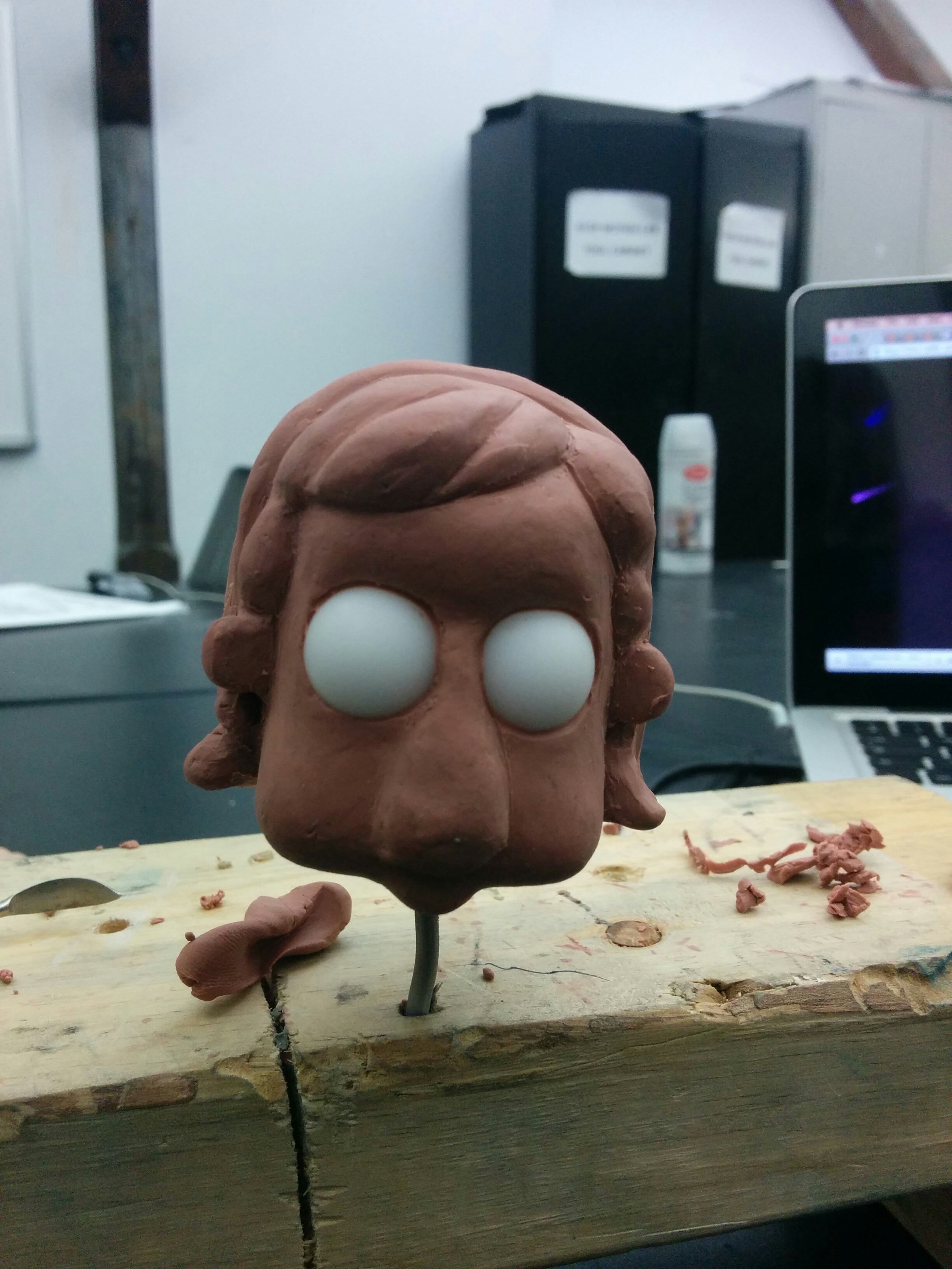 WIP Chavant sculpt- Front