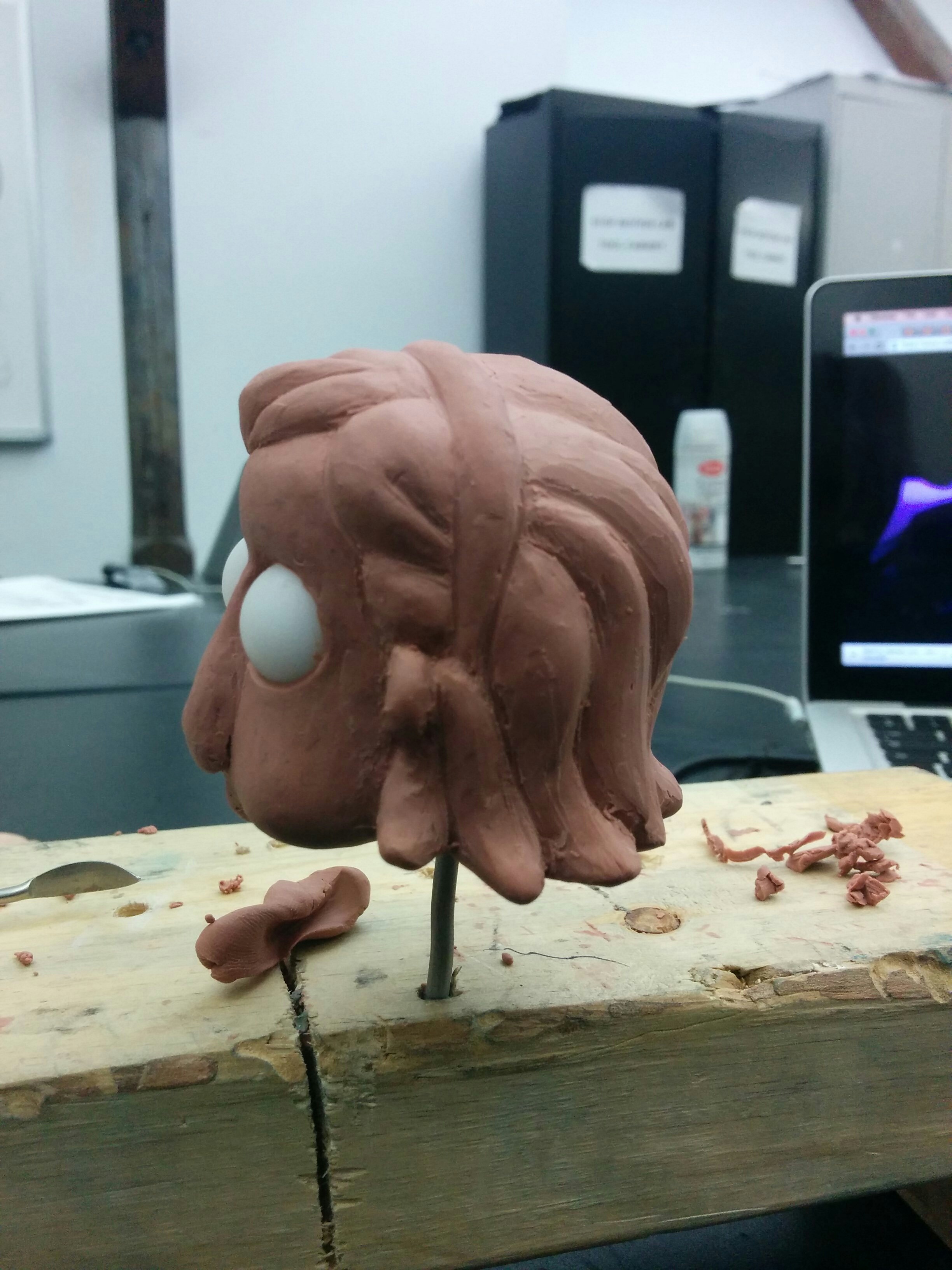 WIP Chavant Sculpt- Side