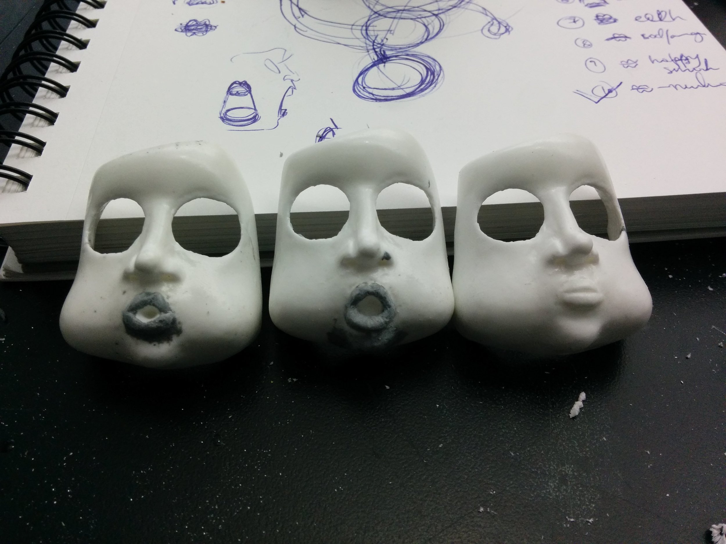  replacement face pieces 