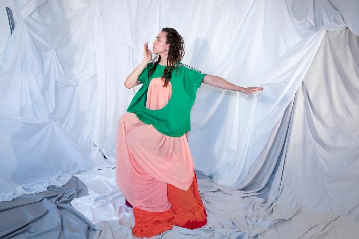 Image: Costuming the Body, Photo Rafaela Pandolfini, Performer Bhenji Ra, 2017