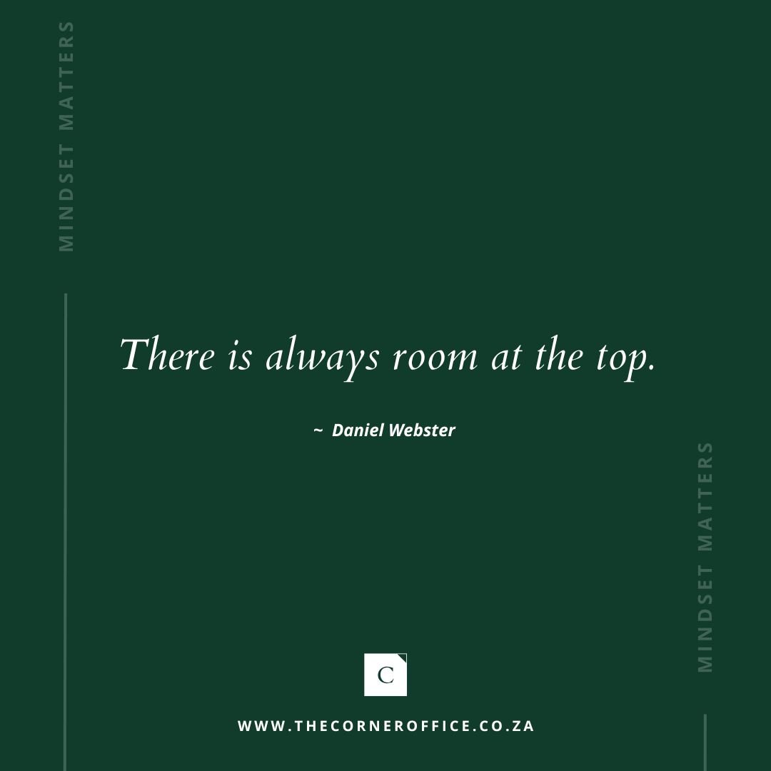 The top isn&rsquo;t crowded&mdash;there&rsquo;s room for you too. 🚀Keep climbing, growing, and inspiring others along the way. You&rsquo;ve got this! 🌟

#RoomAtTheTop #ClimbHigher #EmpowerEachOther #KeepGrowing #CoworkingCommunity #WorkBetterTogeth