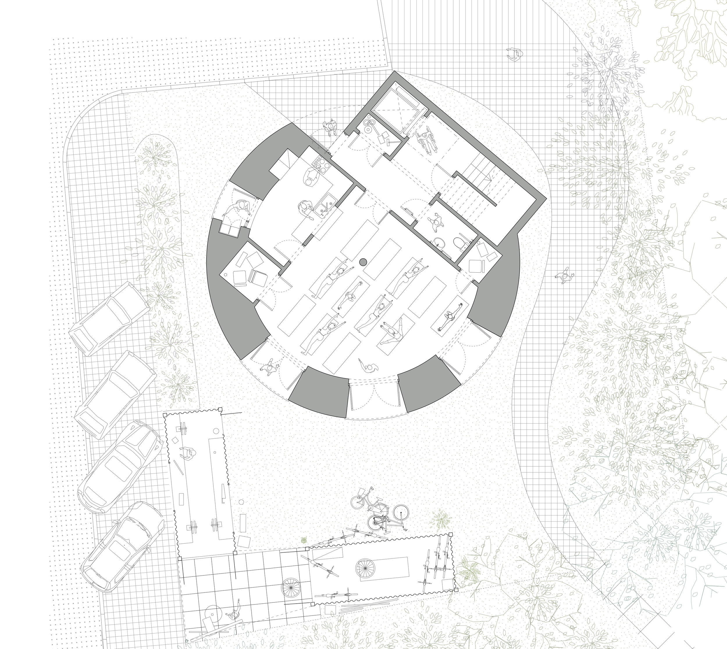 Sanford Community Centre And Housing Hayatsu Architects