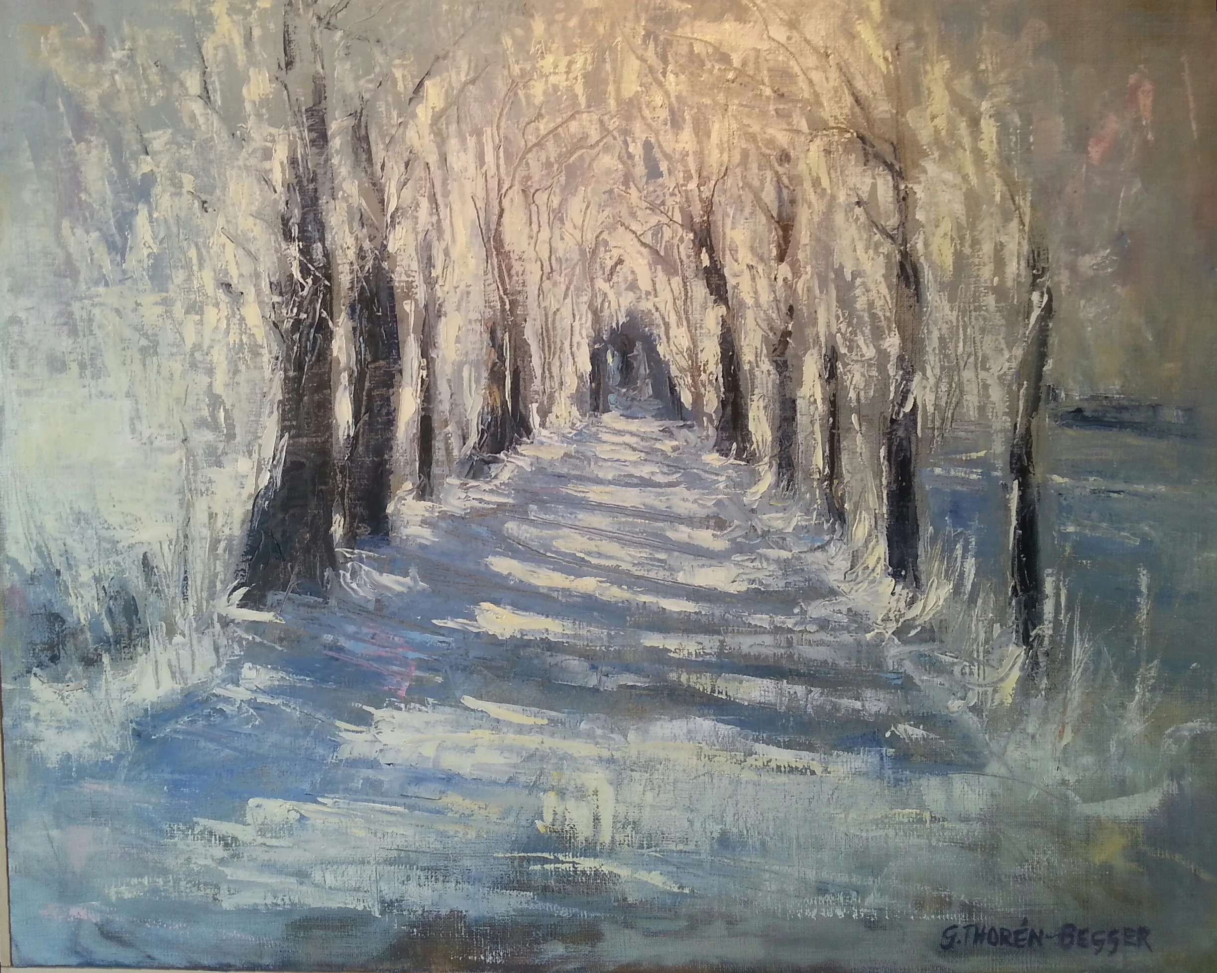 Gnistrande - Oil on Canvas