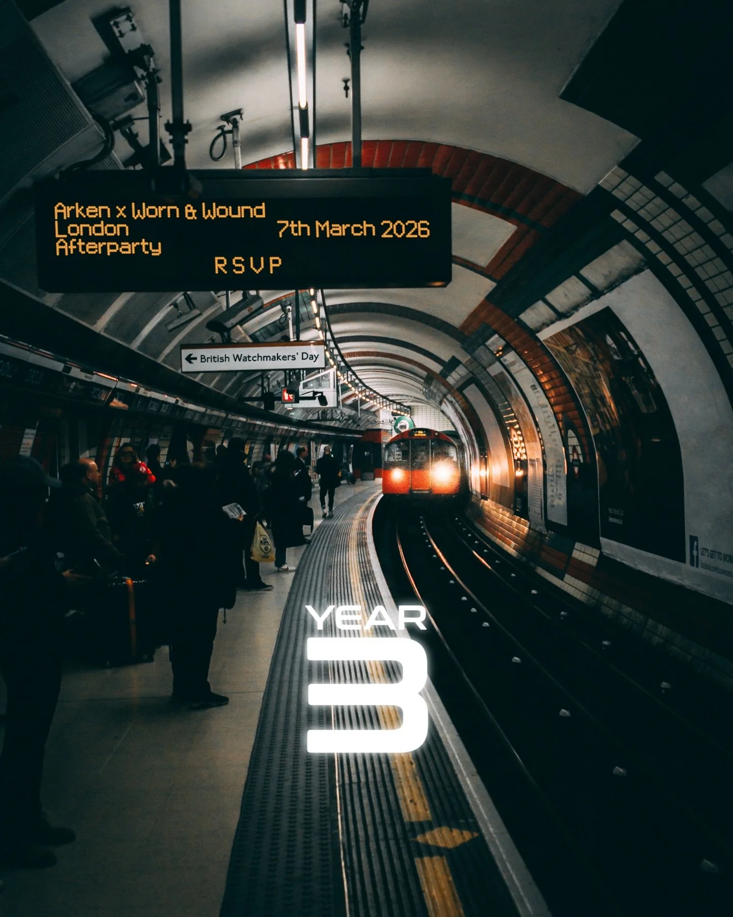 It&rsquo;s that time of year again! To kick off the watch circuit as always, we will be attending British Watchmakers&rsquo; Day and for the 3rd year in a row, throwing our annual after hours hangout with @wornandwound !

This year we are also blesse