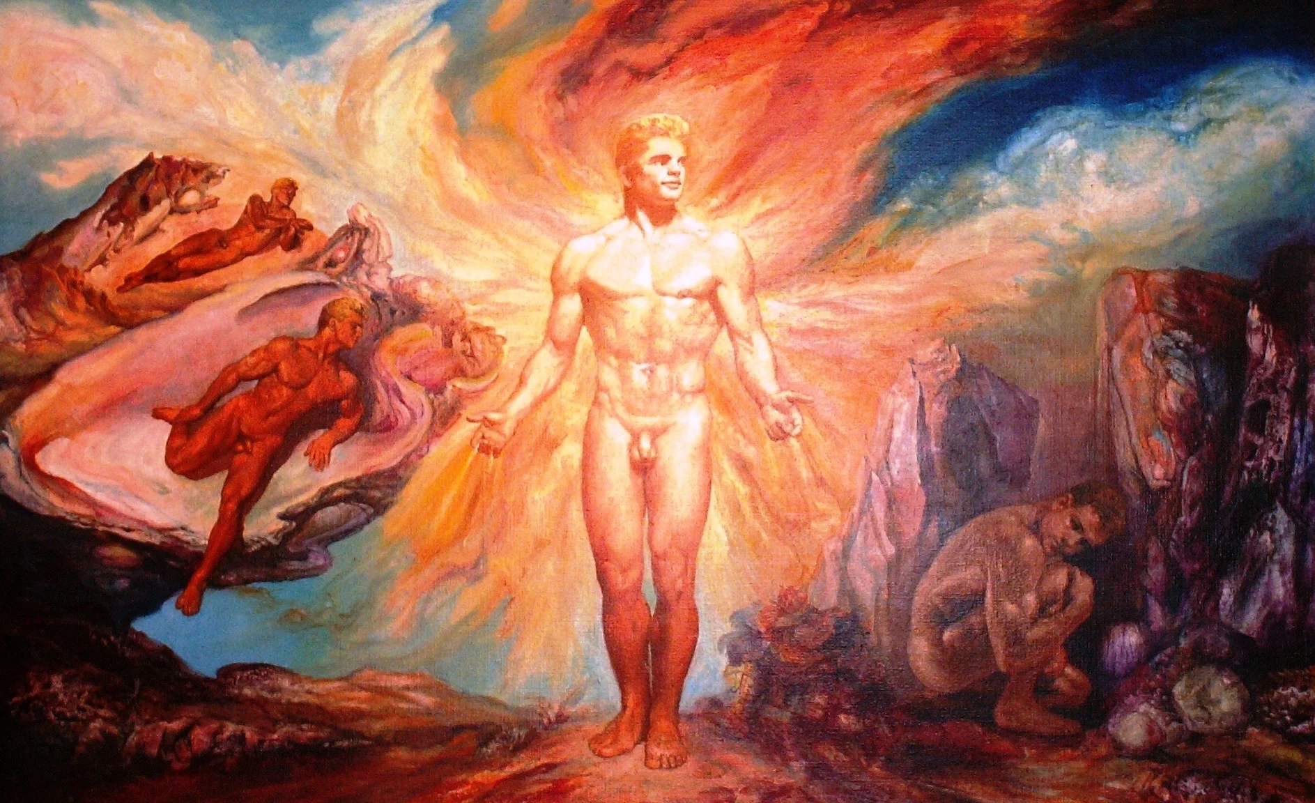 GLEESON. James. SUMMER. 1966. oil on canvas. 44x69cm.JPG