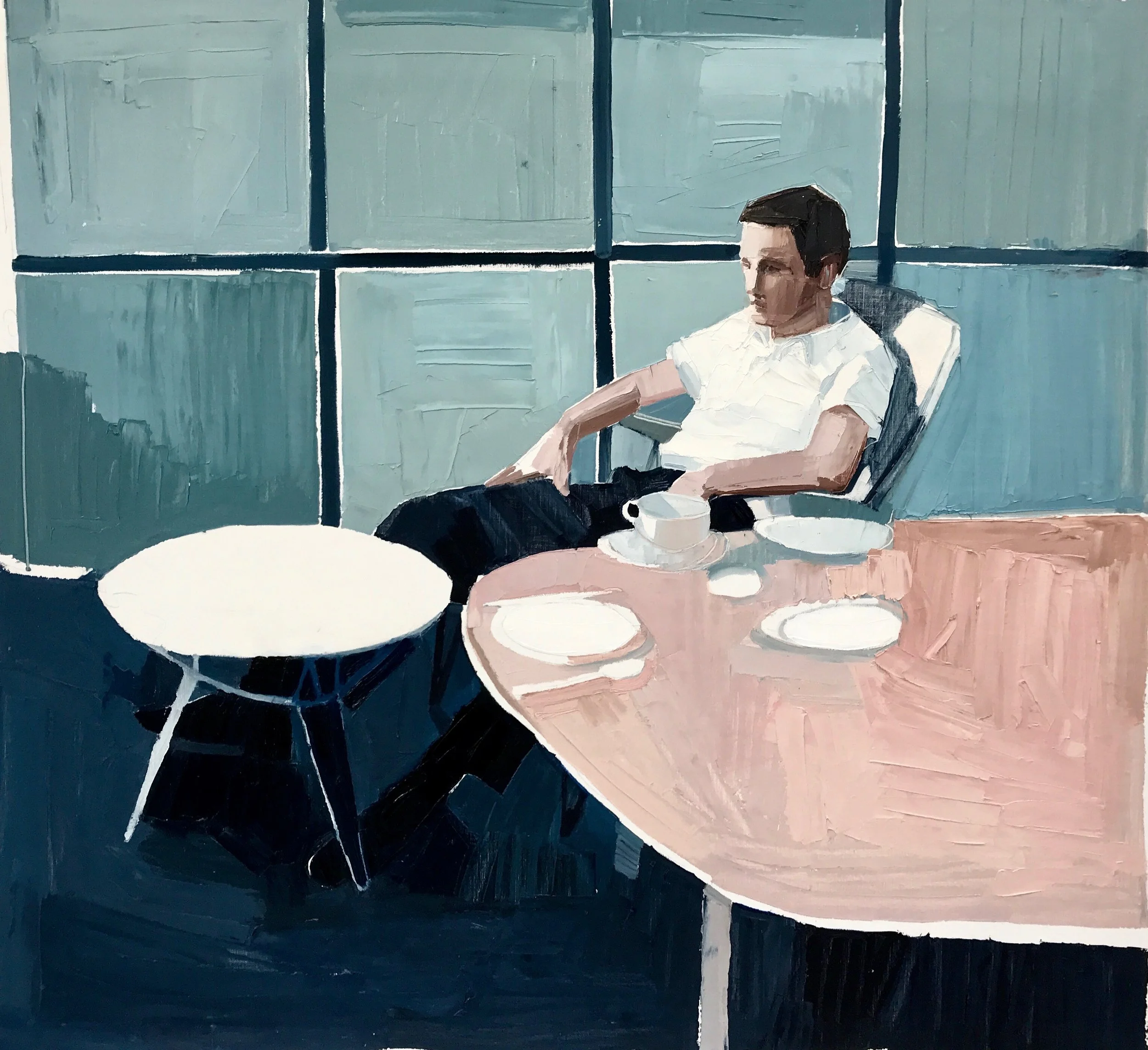 ADOLPHS. Clara. THE CONSERVATORY. 2017. oil on linen. 107x112cm.jpeg