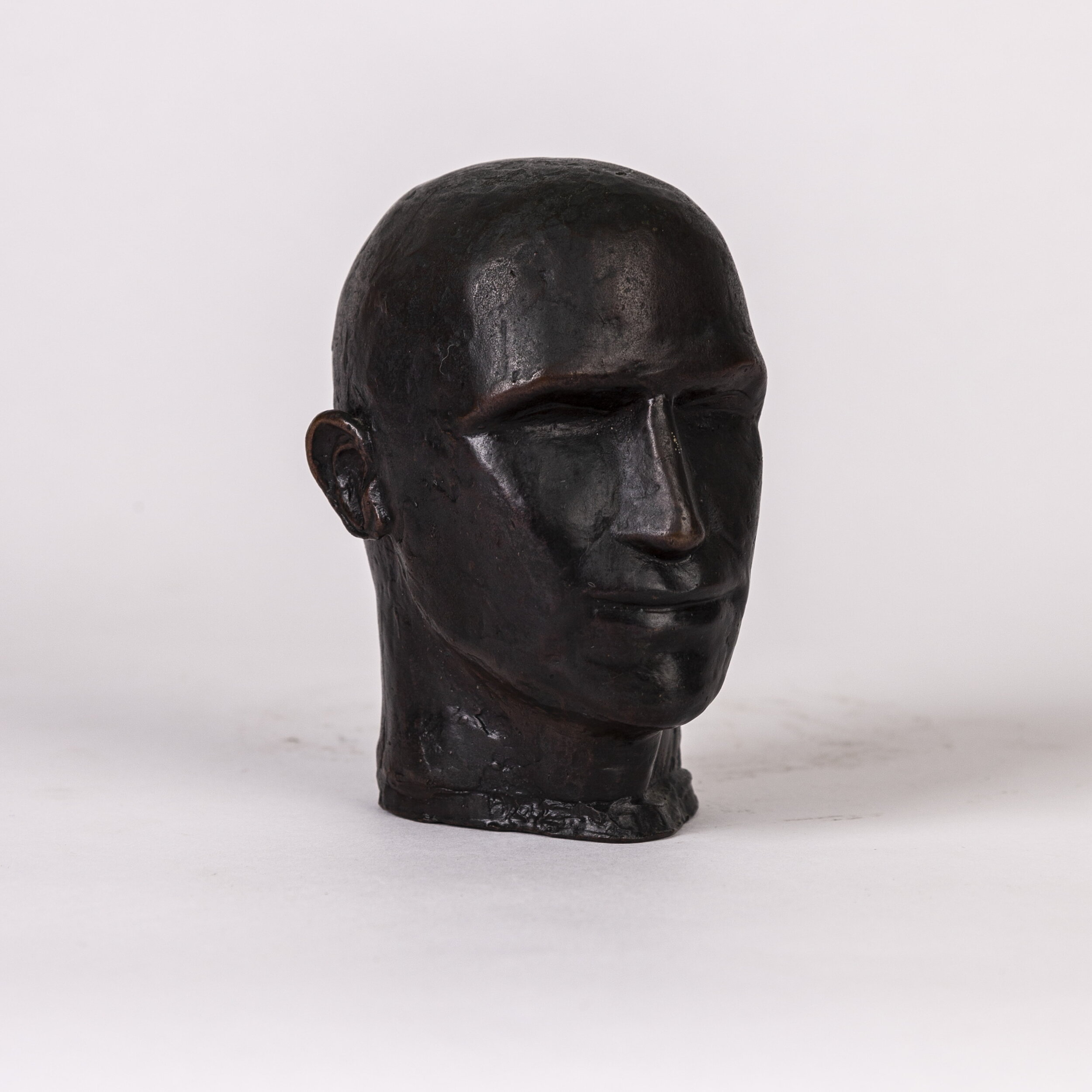 "HEAD" c1984 bronze