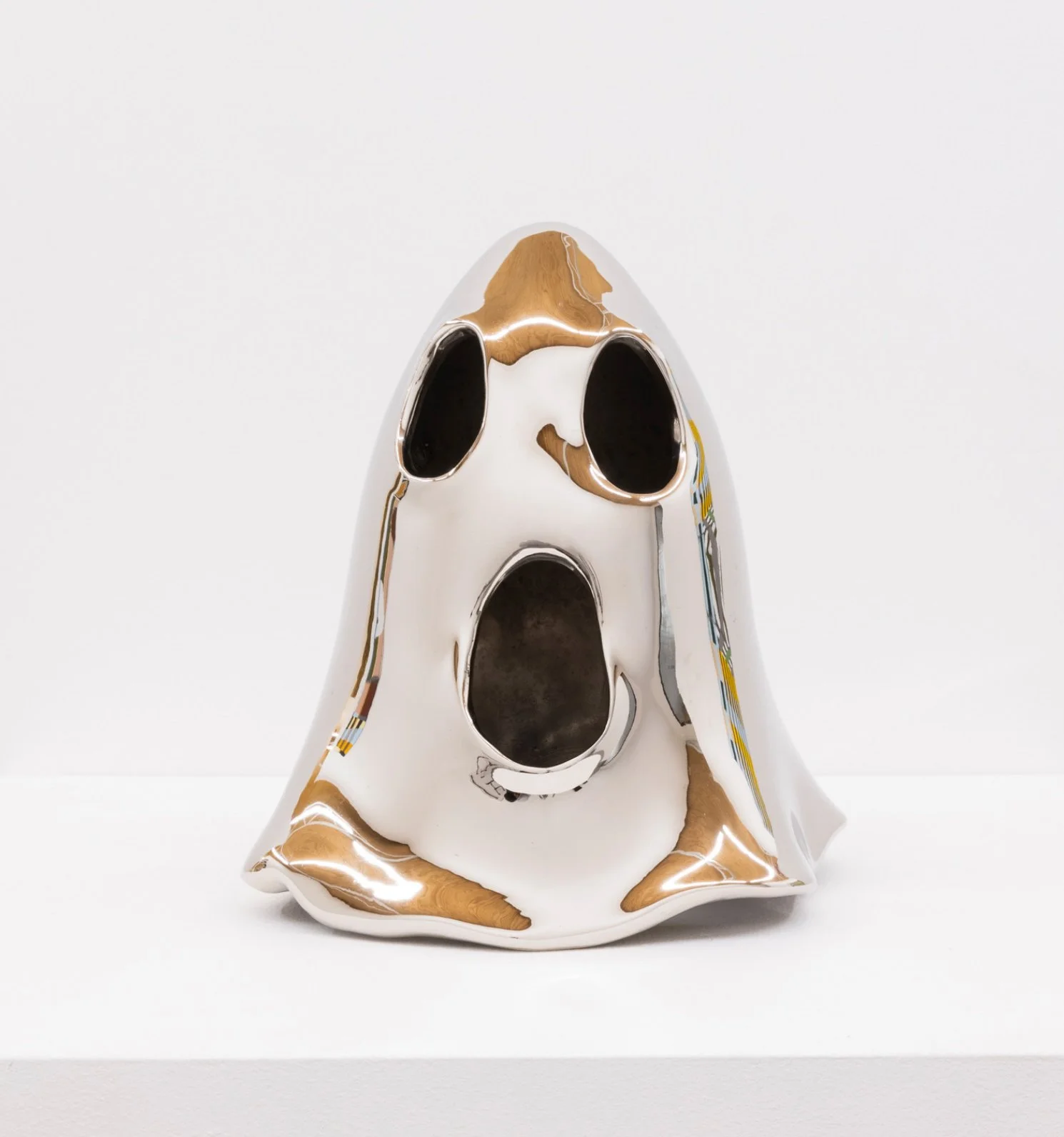 NELL. THE GHOST WHO WALKS WILL NEVER DIE (SILVER). 2021. nickel plated bronze. 23x22x22cm.jpg