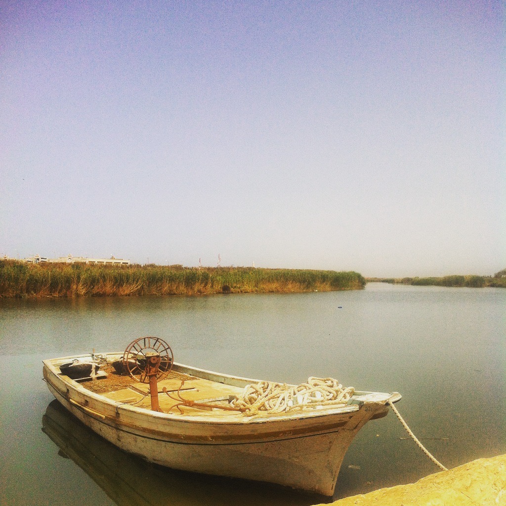 ARIDA | Fishermen in this small border town sometimes must dip into Syrian waters to make a good catch and risk fire from two armies in the the process. How as the Syrian war affected them? "From all sides," said fisherman Haitham Darwish. April 29, 2015. 