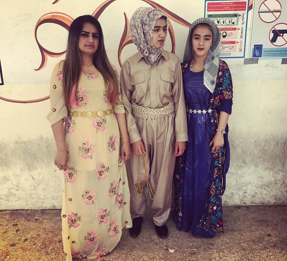  KIRKUK | Fashion forward voters.&nbsp; #iraqelections2018 . May 12, 2018.  