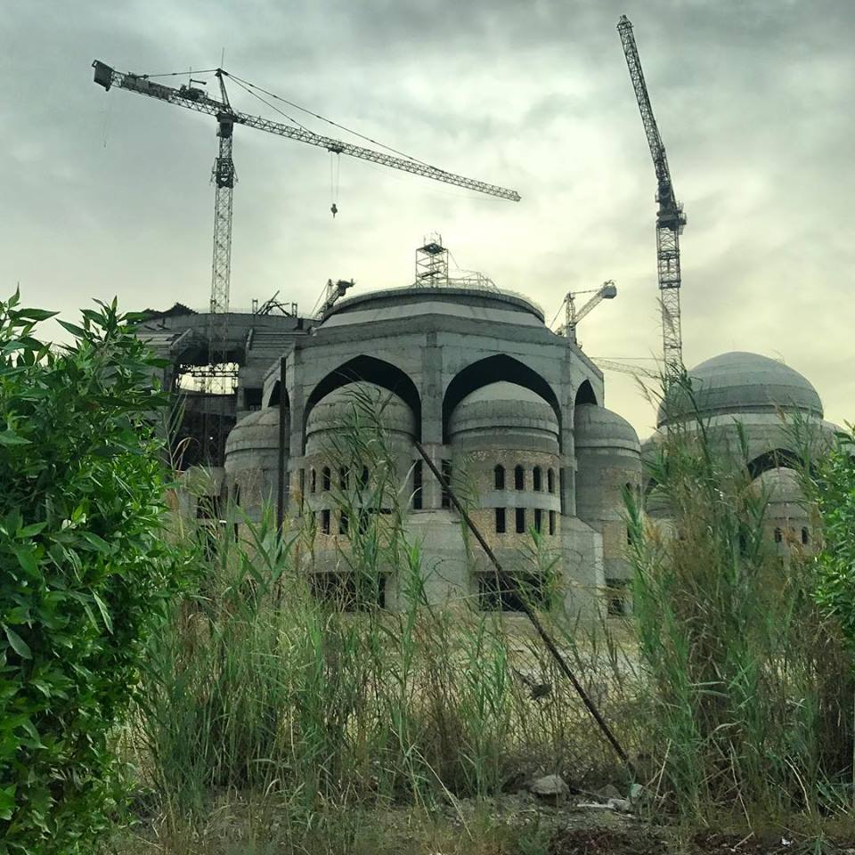  BAGHDAD | Al-Rahman Mosque in the Mansour area of Baghdad. It was meant to be one of the largest mosques in Iraq when plans to build were launched in 1998 but interrupted by the US invasion of Iraq in 2003. Still it stands incomplete. May 30, 2018. 