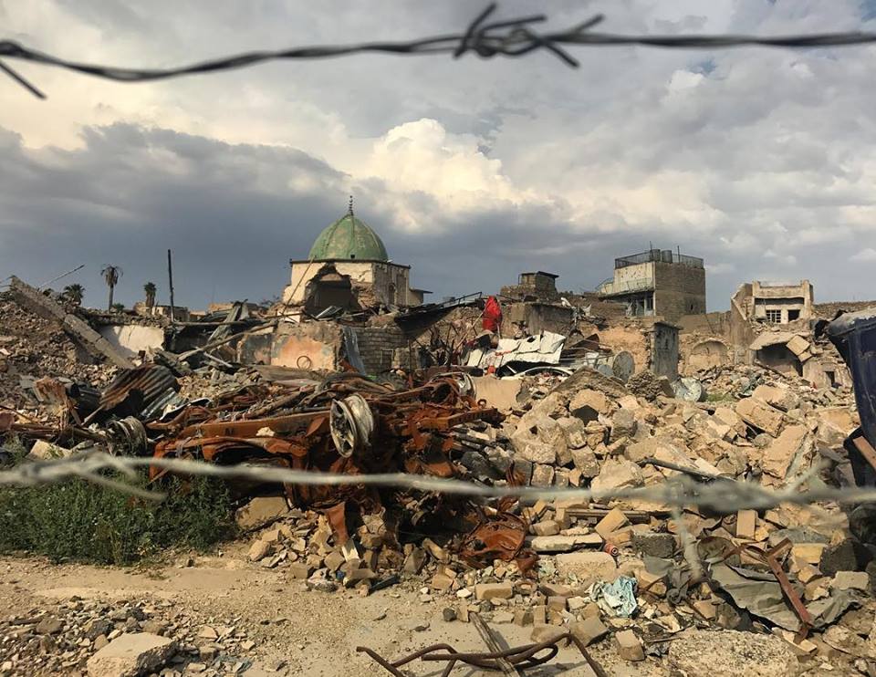  MOSUL | The ruins of the right bank of Mosul. May 4, 2018.  