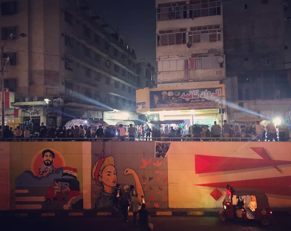  BAGHDAD | The scene of the largest anti-government protest movement in Iraq’s modern history. Nov. 15, 2019.  