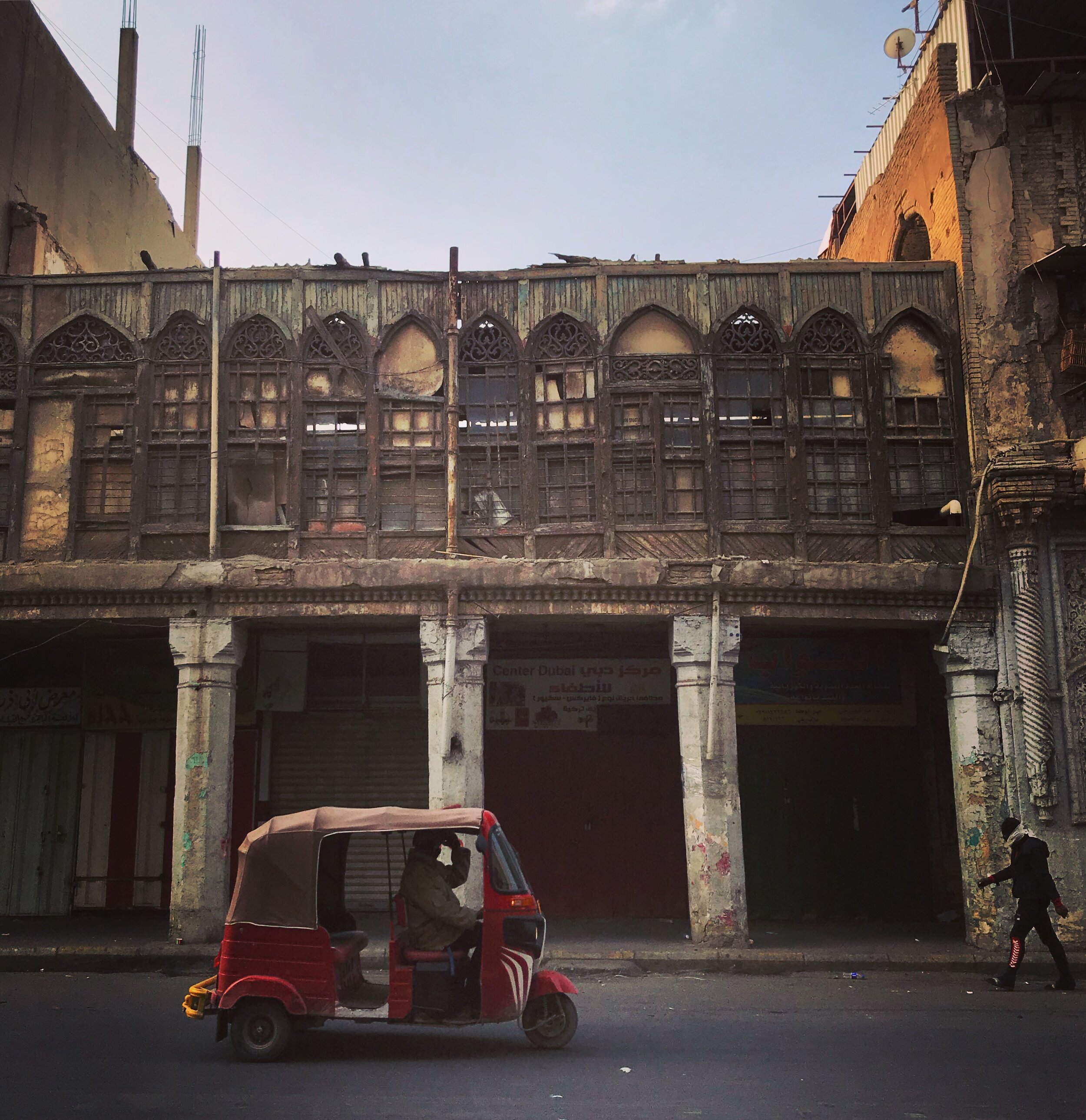  BAGHDAD | When discontented Iraqis sought independence from British occupation in 1920, Baghdad’s most prestigious new boulevard, Rasheed Street, was the theatre of their revolt.  Nearly 100 years later, the historic colonnade-lined avenue is a flas