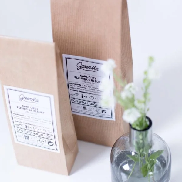 Le thé earl grey aux fleurs de bleuet