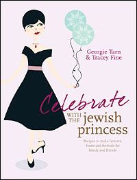 Book 2 in soft-back: Celebrate with The Jewish Princess. Recipes to make fantastic feasts and festivals for family and friends The Jewish Princess is here with a refreshing, modern, humorous look at Jewish festivals, celebrations and feasts and why they are so important in the life of a Jewish Princess. Taking a typically upbeat look at the Jewish calendar, this book brings festival foods into the twenty-first century with a bang. Book 2 soft-back Amazon link.
