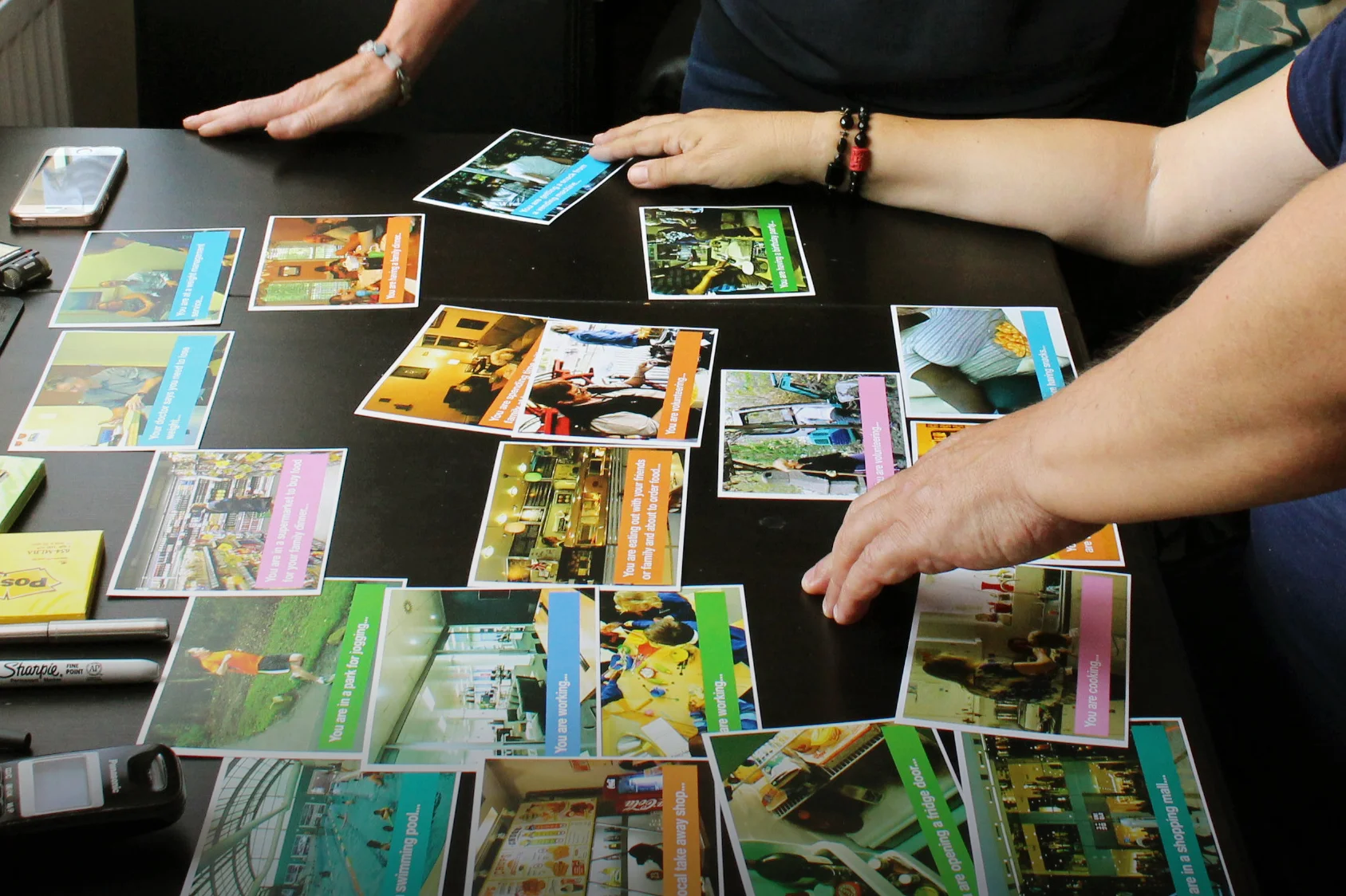 Scenario cards