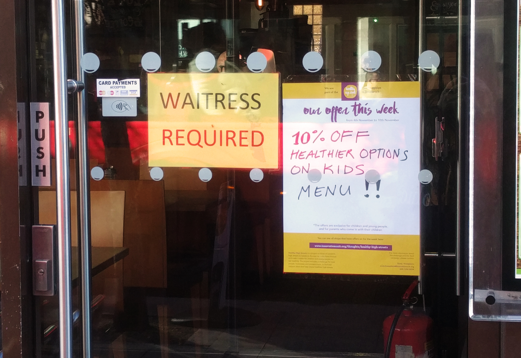 Food week - to give the businesses an easy, concrete way to engage