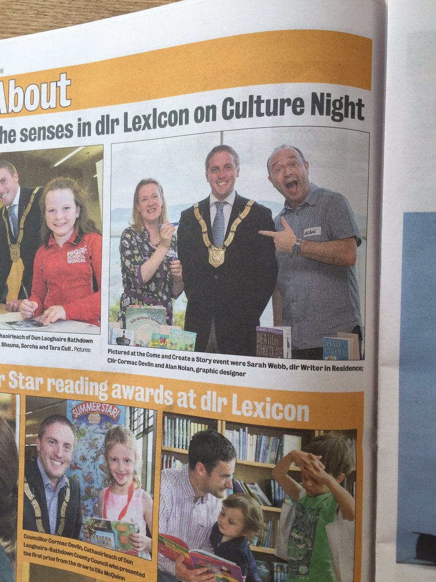 Me and Alan on Culture Night