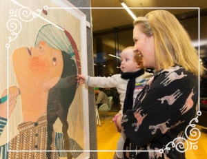 Photo by Peter Cavanagh from The World of Colour Exhibition in the Lexicon Library&nbsp; 